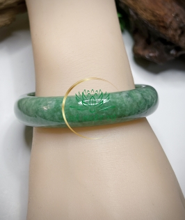 Vòng cẩm thạch xanh đậu lý 