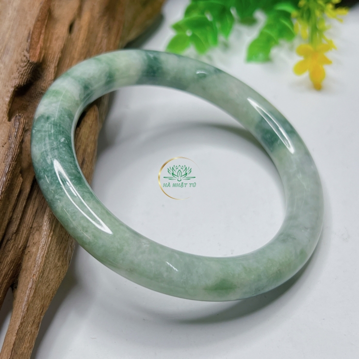 Vòng cẩm thạch xanh đậu 